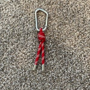 lululemon you hold the keychain